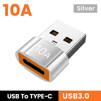 Gizmoto Type-C Adapter – Μετατροπέας USB σε Type-C για Φόρτιση & Σύνδεση Συσκευών